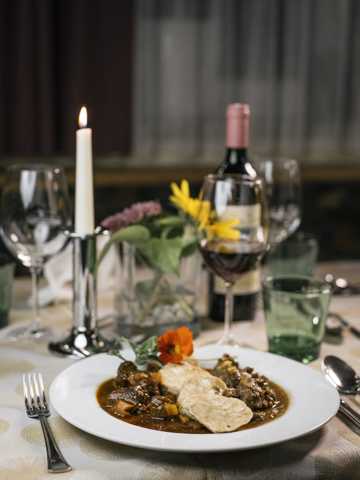 Beim Jagateller handelt es sich um ein Rehragout und Hirschragout